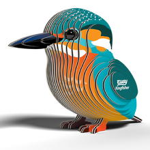 Load image into Gallery viewer, Eugy Kingfisher 3D Model Kit