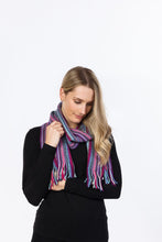 Load image into Gallery viewer, Multi Stripe Scarf Available in 4 Styles Native World