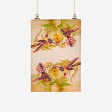 Load image into Gallery viewer, Ali Davies Tea Towel - Pīwakawka - Fantail - to be discontinued