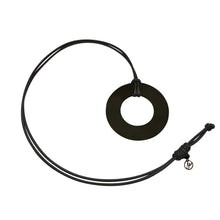 Load image into Gallery viewer, Circular Circle Leather Necklace