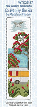 Load image into Gallery viewer, Cross Stitch Bookmark Kits - Caravans & Camping - several styles