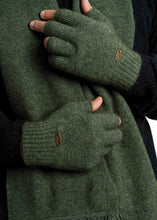 Load image into Gallery viewer, Plain Fingerless Merino Possum Gloves by Koru Knitwear - available in 8 colours