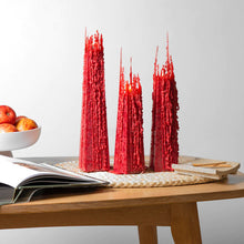 Load image into Gallery viewer, Icicle Candle - Pohutukawa by Living Light