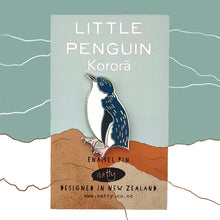 Load image into Gallery viewer, Korora / Little Penguin Enamel Pin