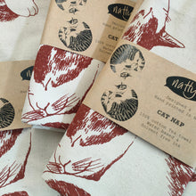 Load image into Gallery viewer, Cat Nap Tea Towel - to be discontinued