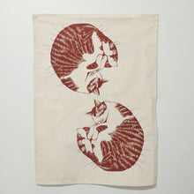 Load image into Gallery viewer, Cat Nap Tea Towel - to be discontinued