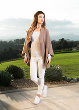Load image into Gallery viewer, Moss Stitch Shrug by Koru Knitwear available in several colours