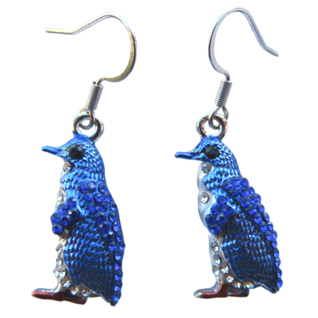 Little Blue Penguin Earrings