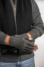 Load image into Gallery viewer, Plain Fingerless Merino Possum Gloves by Koru Knitwear - available in 8 colours