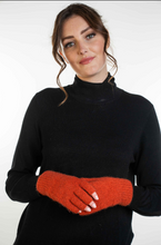 Load image into Gallery viewer, Plain Fingerless Merino Possum Gloves by Koru Knitwear - available in 8 colours