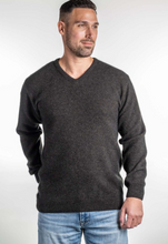 Load image into Gallery viewer, Men's V Neck Jumper - Koru Knitwear - available in 3 colours