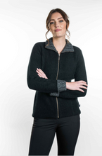 Load image into Gallery viewer, Two Tone Jacket by Koru Knitwear - available in 9 Colours
