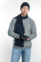 Load image into Gallery viewer, Plain Merino Possum Scarf with Fringe by Koru Knitwear - available in several colours