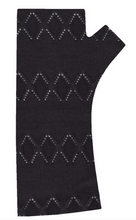 Load image into Gallery viewer, Crown & Feathers Textured Merino Wool Fingerless Gloves - Various colours