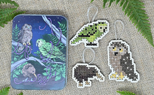 Load image into Gallery viewer, Ornament Cross Stitch Kit Set (3 in a tin)