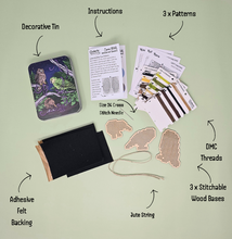 Load image into Gallery viewer, Ornament Cross Stitch Kit Set (3 in a tin)