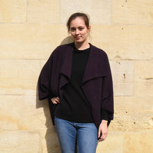 Load image into Gallery viewer, Moss Stitch Shrug by Koru Knitwear available in several colours