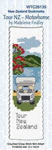 Load image into Gallery viewer, Cross Stitch Bookmark Kits - Caravans & Camping - several styles