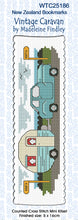 Load image into Gallery viewer, Cross Stitch Bookmark Kits - Caravans & Camping - several styles