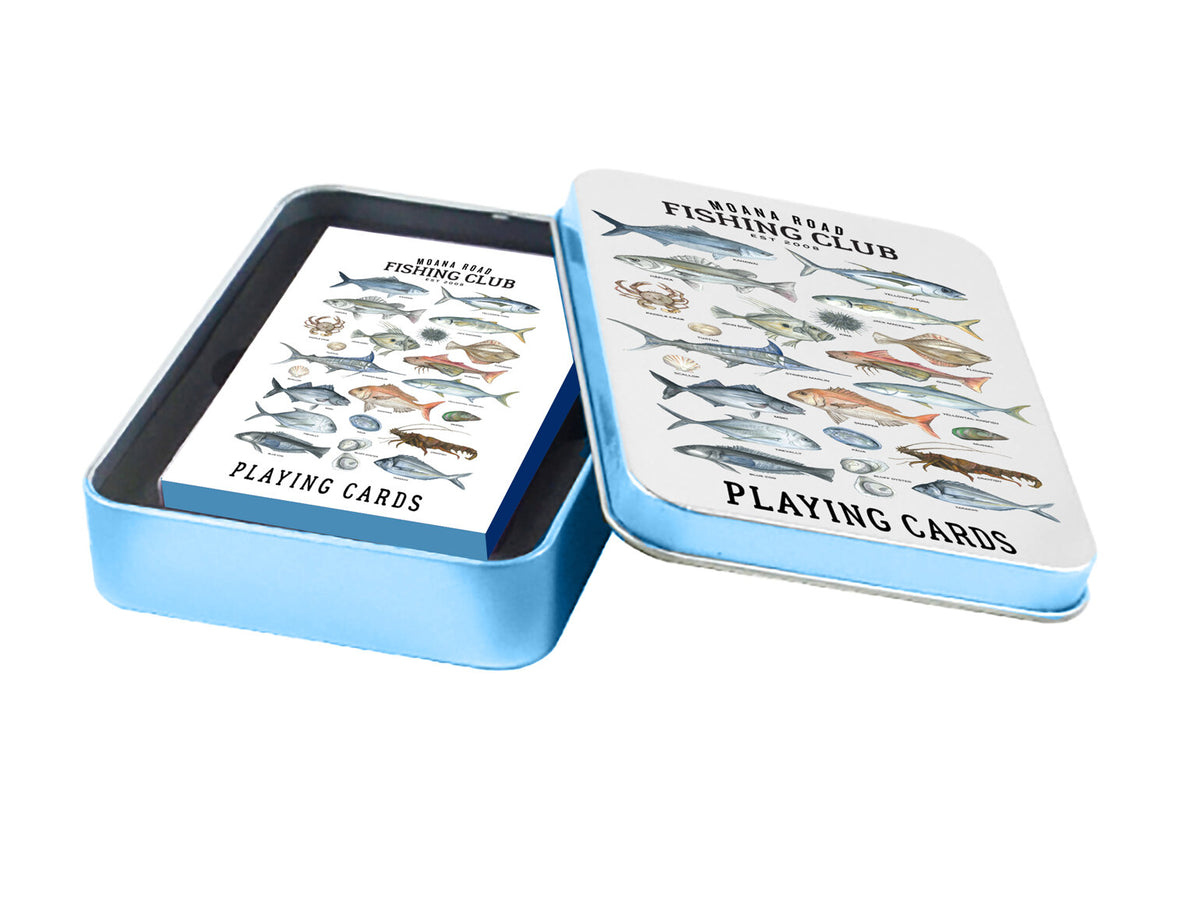 NZ Fishing Club Playing Cards – Museums Store Wellington