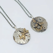 Load image into Gallery viewer, SP Small Pendants with bee or dragonfly - 5 styles
