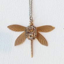 Load image into Gallery viewer, SP Victorian Dragonfly Pendant