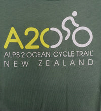 Load image into Gallery viewer,  A2o tee shirt sage