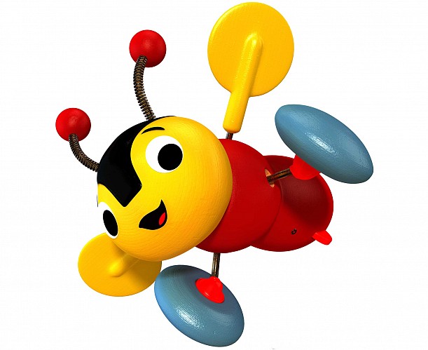 Buzzy Bee Pull-Along Toy