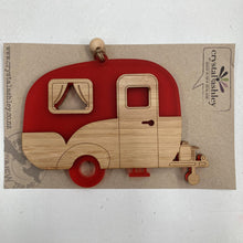 Load image into Gallery viewer, Hanging Ornament - Caravan - Available in 6 Colours
