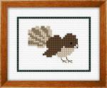 Load image into Gallery viewer, Kid&#39;s Cross Stitch Kit - Fantail
