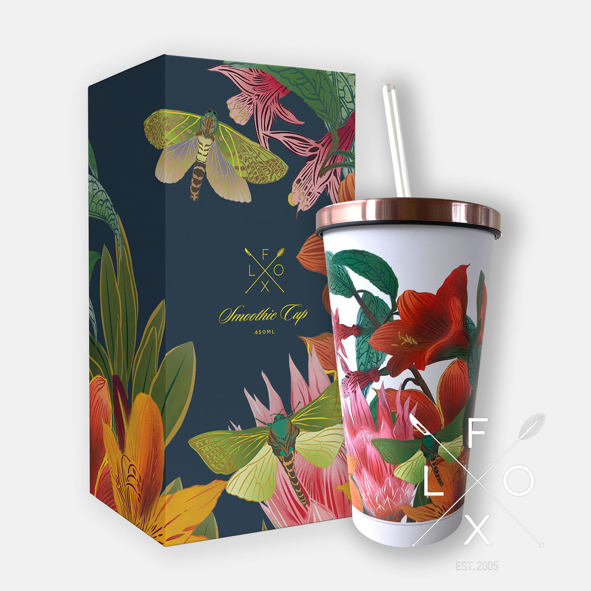 Flox Insulated Stainless Steel Smoothie Cup