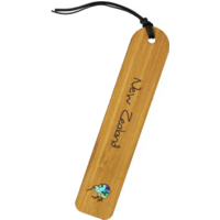 Load image into Gallery viewer, Bamboo Bookmark - Kiwi Motif
