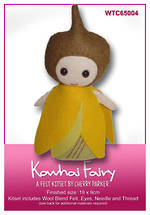 Load image into Gallery viewer, NZ Flora & Fauna Felt Kits - Kowhai Fairy