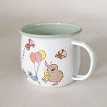 Load image into Gallery viewer, Kuwi & Friends Enamel Mug