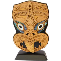Free Standing Maori Art - Wheku