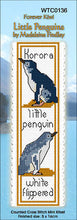 Load image into Gallery viewer, Cross Stitch Bookmark Kit - Little Penguins