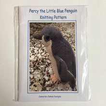 Load image into Gallery viewer, Percy the Little Blue Penguin Knitting Pattern