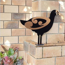 Load image into Gallery viewer, moko pukeko freestanding garden ornament