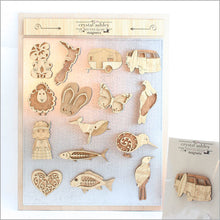 Load image into Gallery viewer, Crystal Ashley Wooden Magnets
