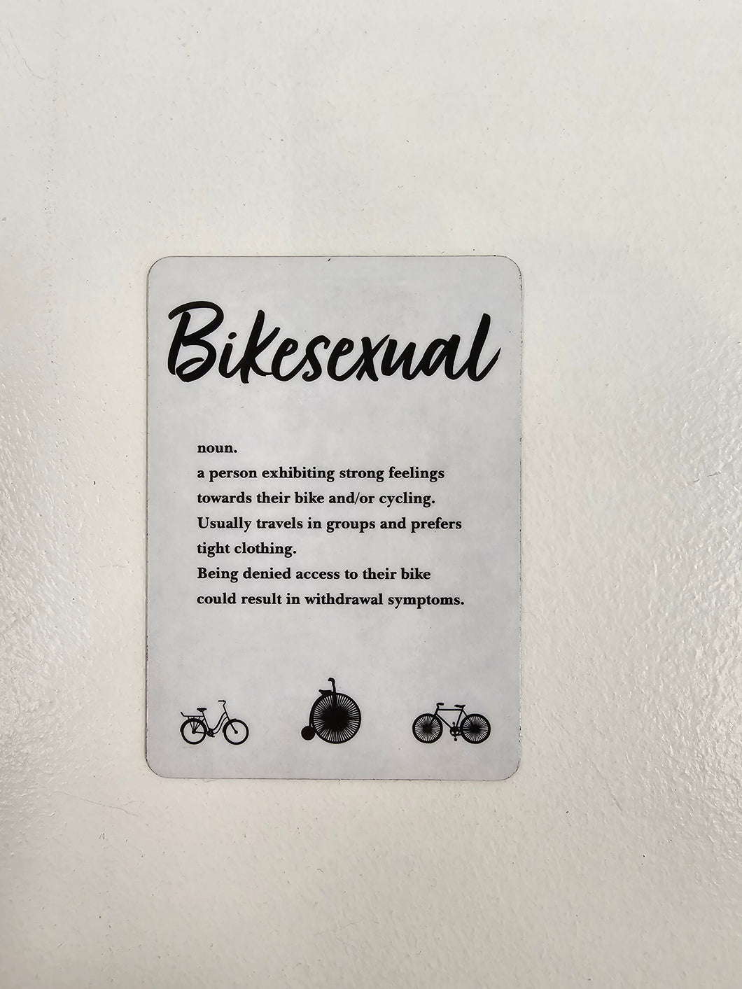 Bikesexual Magnet