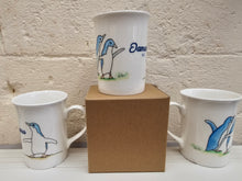 Load image into Gallery viewer, Oamaru Penguin China Mug - White
