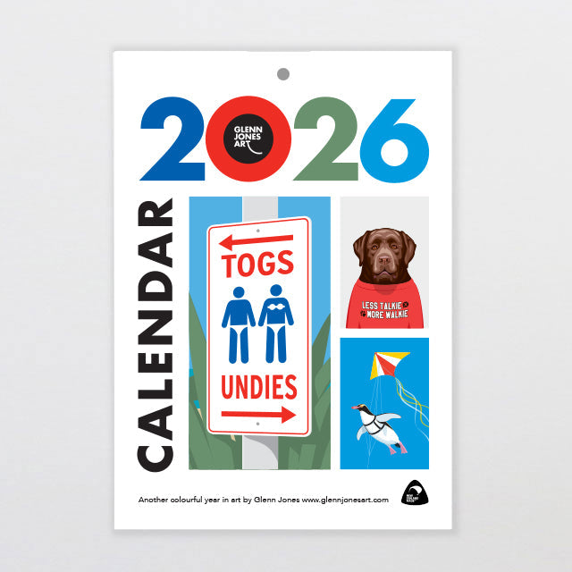 Glenn Jones - 2026 Calender