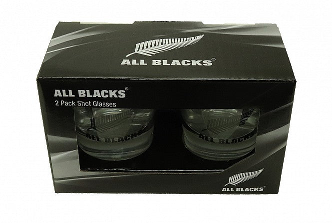 All Blacks Shot Glass 2 Pack