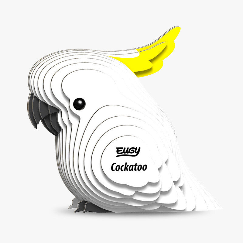 Eugy Cockatoo 3D Model Kit