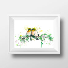 Load image into Gallery viewer, New Zealand Watercolours - Fauna &amp; Flora collection (A4 size, no frame)
