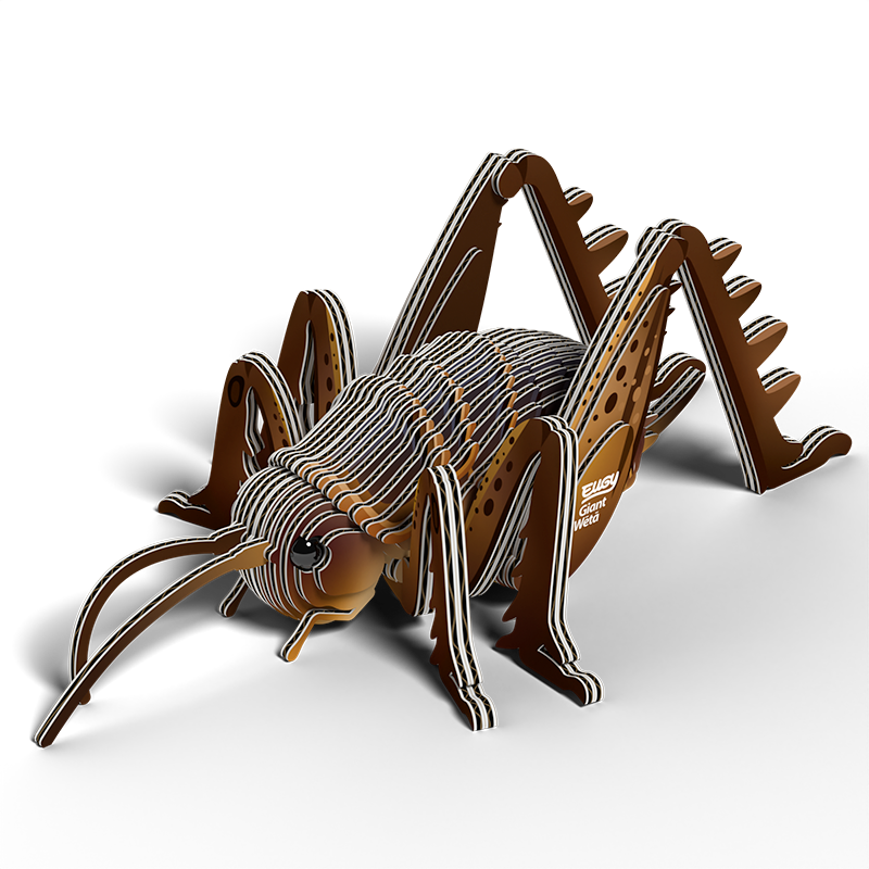 Eugy Giant Weta 3D Model Kit