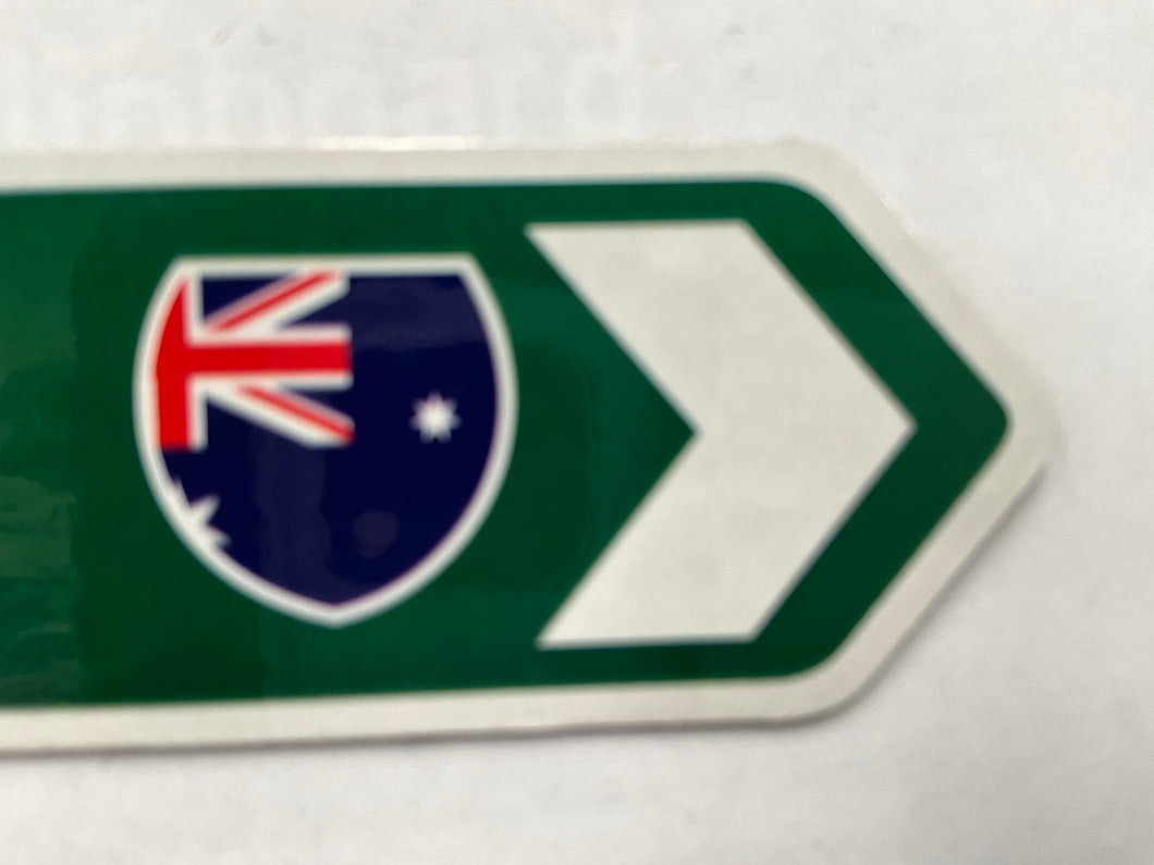 Country Road Sign Magnet