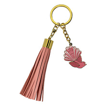 Load image into Gallery viewer, Key Ring Tassel Gold
