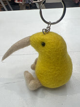 Load image into Gallery viewer, Felt Kiwi Keyring
