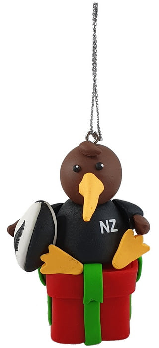 All Blacks Kiwi Player Decoration